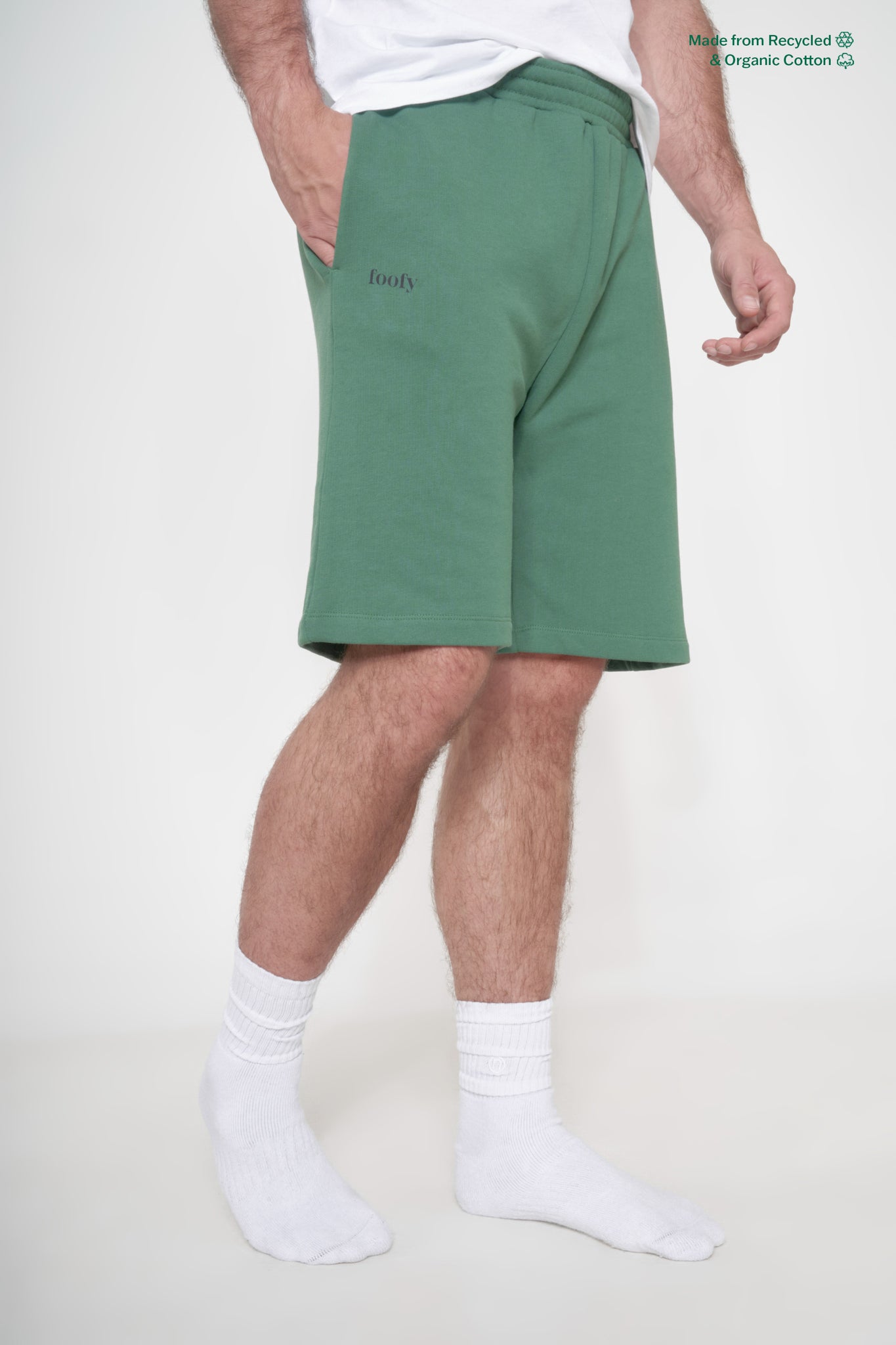 Foofy Green Long Shorts