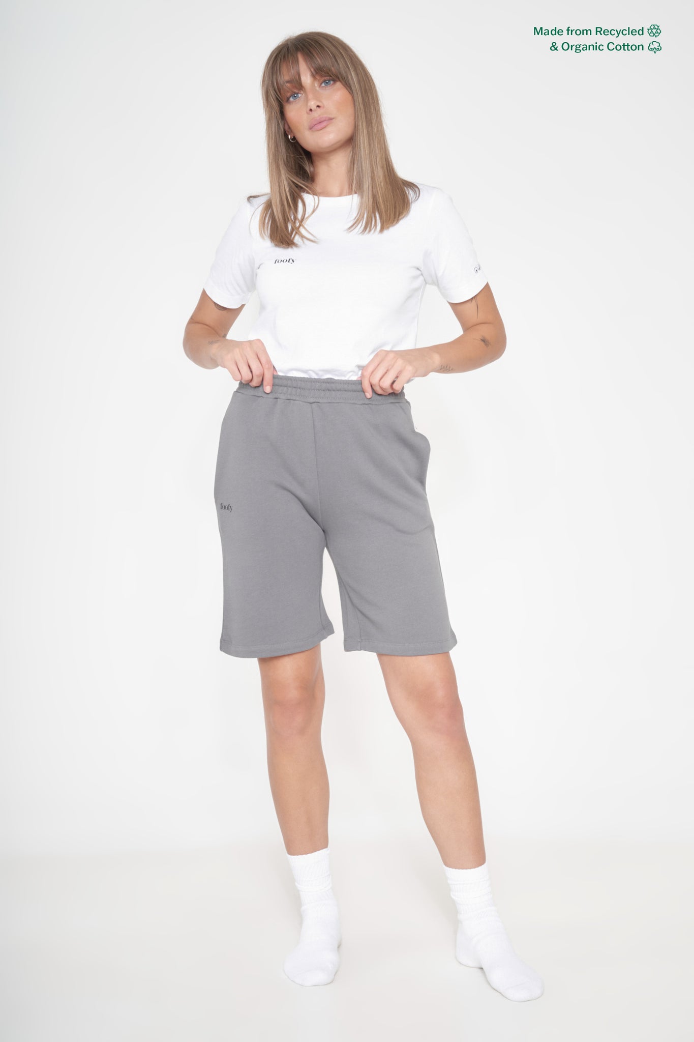 Foofy Long Shorts |Grey