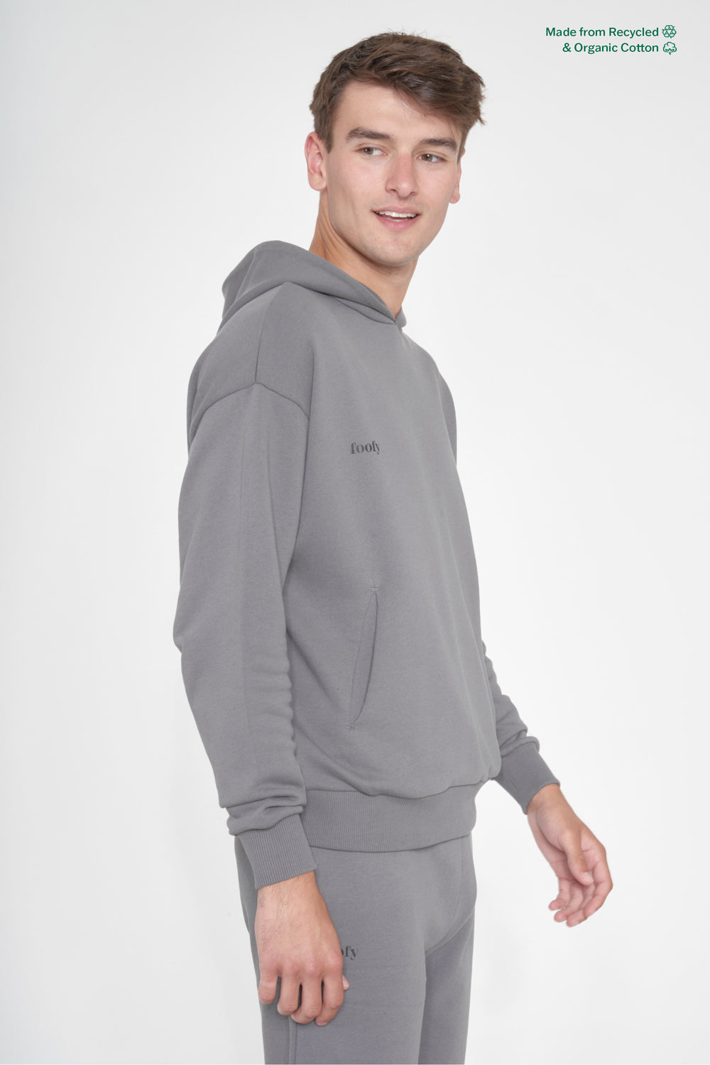 Foofy Grey Hoodie 