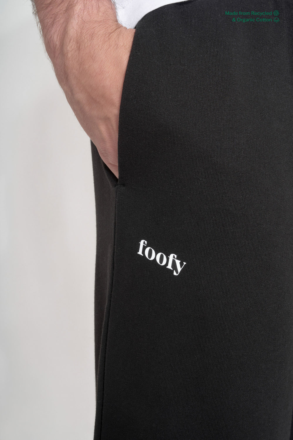 Foofy Black Long Shorts