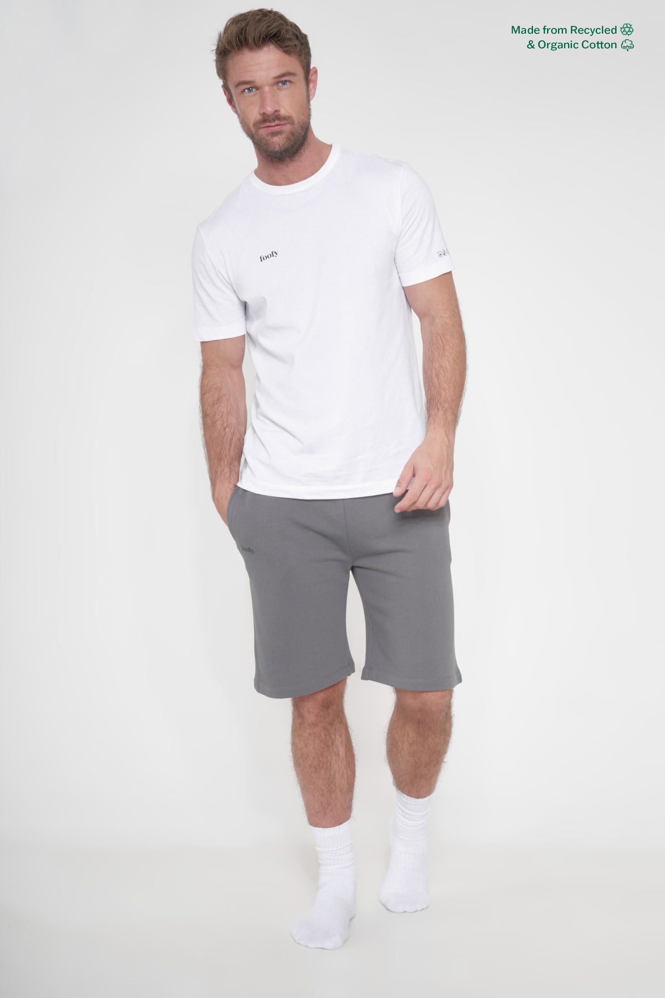  Everyday Grey Long Shorts