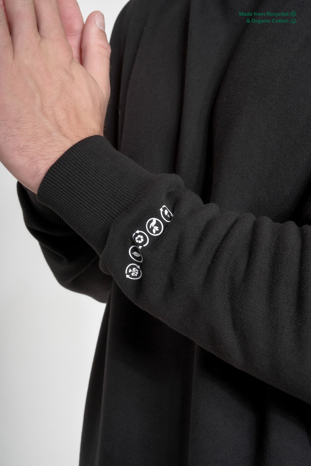 Foofy Black Hoodie 