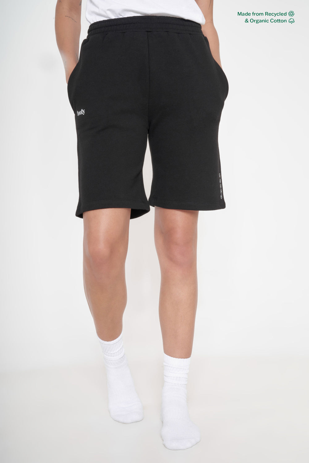 Foofy Black Long Shorts